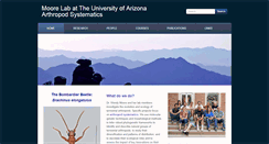 Desktop Screenshot of moorearthropods.com